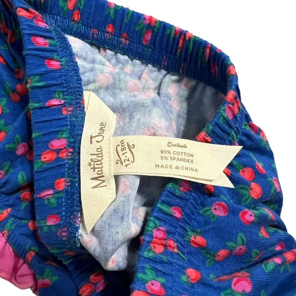 NEW Matilda Jane 12-18m Make Believe Joyful Joyful Dress & Bloomers Set